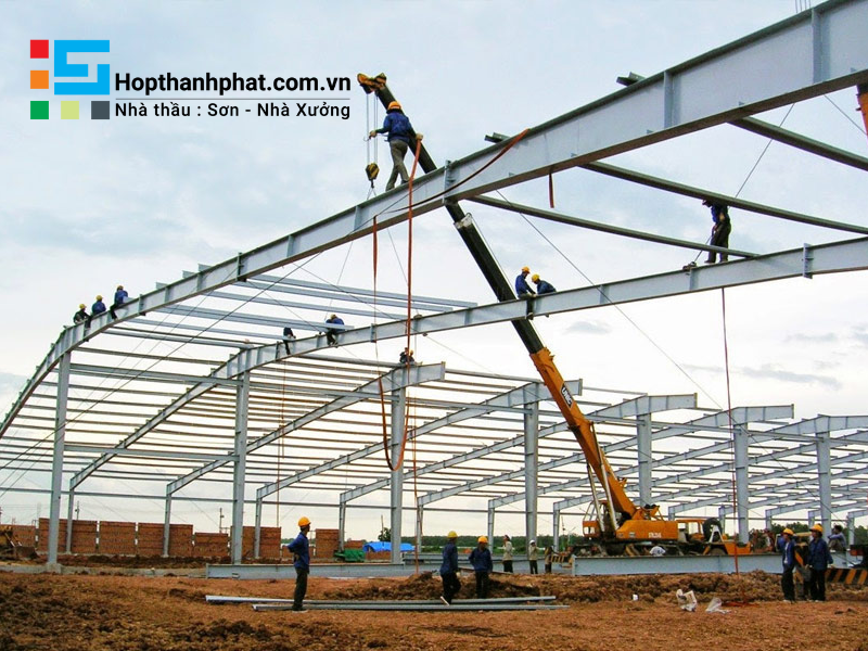 nhà xưởng tiền chế
